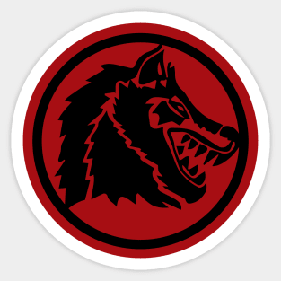 Wolf Blood Logo Sticker